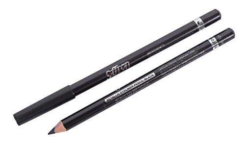 Saffron Metallic Eyeliner Pencil-Black von Saffron LONDON