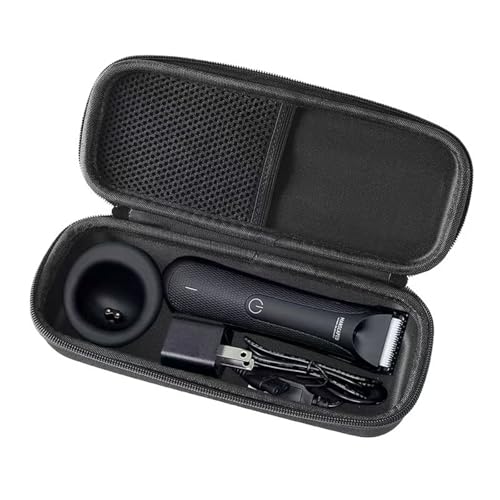 Hartschalenkoffer für OLOV Elektrischer Leisten-Körperhaarschneider und Zubehör, Nass-/Trockenrasierer, Fellpflege, Gesichts-Bikini-Rasierer, passend für Manscape-Trimmer für Männer – nur Etui Hartschalenkoffer für OLOV Elektrischer Leisten-Körperhaarschneider und Zubehör, Nass-/Trockenrasierer, Fellpflege, Gesichts-Bikini-Rasierer, passend für Manscape-Trimmer für Männer – nur Etui von Safinein