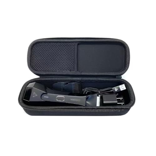 Reise-Hartschalenkoffer für Rasenmäher 3.0 Plus, 4.0 Pro, 5.0 Ultra Leisten- und Körperhaarschneider, Trimmer und Zubehör, Ballrasierer für Herren, Schutztasche, Tragetasche – nur Tasche, Schwarz Reise-Hartschalenkoffer für Rasenmäher 3.0 Plus, 4.0 Pro, 5.0 Ultra Leisten- und Körperhaarschneider, Trimmer und Zubehör, Ballrasierer für Herren, Schutztasche, Tragetasche – nur Tasche, Schwarz von Safinein