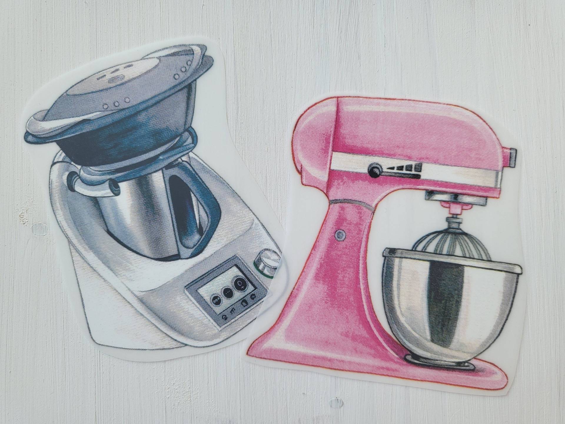 Bügelbild Küchenmaschine Rührgerät Bügelmotiv Patch Transfer Iron On Bügelbild Küchenmaschine Rührgerät Bügelmotiv Patch Transfer Iron On von SafuriDesign