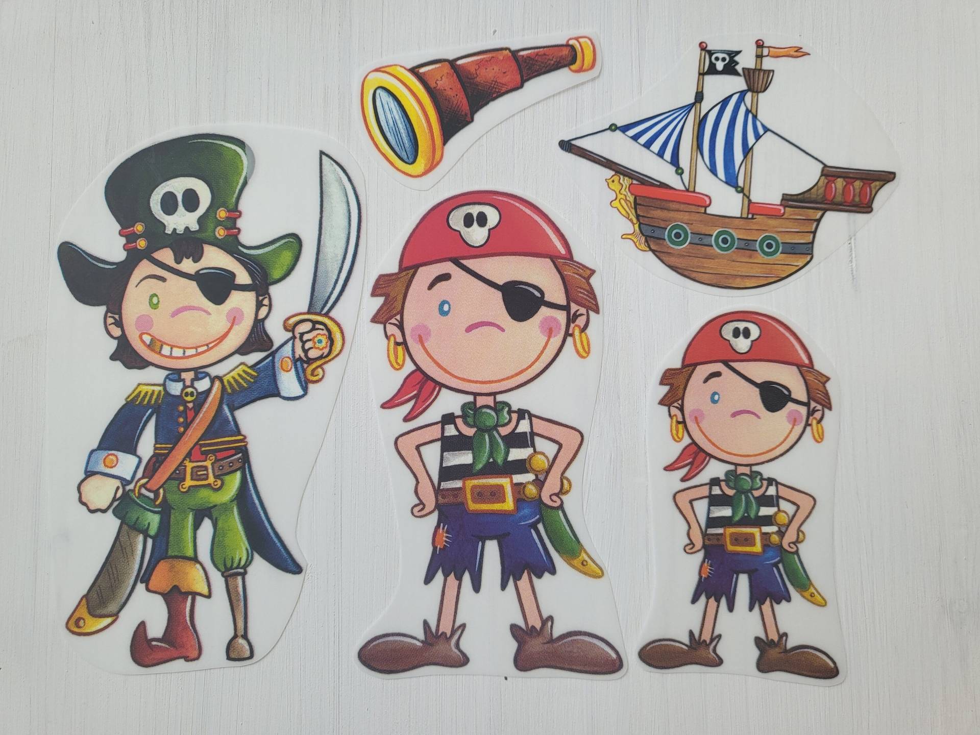 Bügelbild Pirat Piratenschiff Bügelmotiv Patch Transfer Bügelbild Pirat Piratenschiff Bügelmotiv Patch Transfer von SafuriDesign