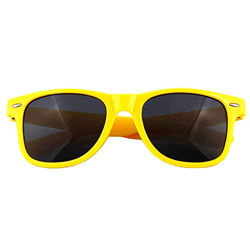Männer Mode Sonnenbrille Polarisierte Linse Hohe Schutz Sonnenbrille für Männer Frauen Klassische Radfahren Golf Angeln Laufen Segeln (Gelb) von SagaSave