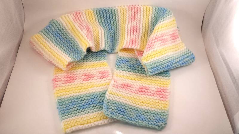 Weicher Farbiger 100% Acryl Gestrickter Schal Weicher Farbiger 100% Acryl Gestrickter Schal von SaganArts