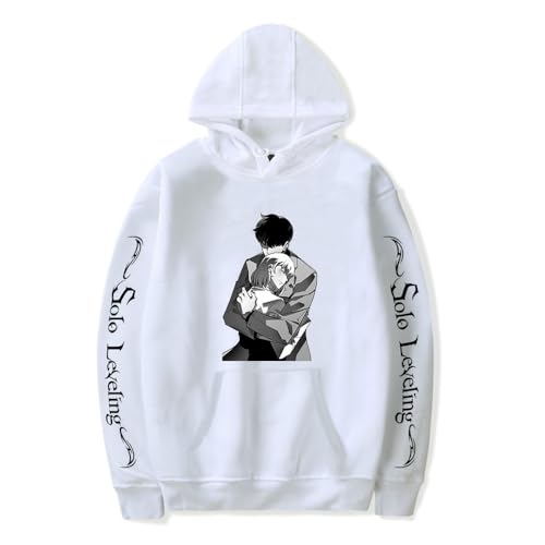 Manga Pullover Solo Leveling Cosplay Kapuzenpullover Anime Hoodie Kostüm Langarm Sweatshirt für Herren Damen von Sageam