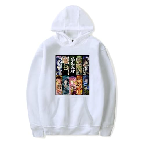 Unisex Anime Sweatshirts for Demon Tanjirou Zenitsu Slayer Kapuzenpullover Cartoon Pullover Cosplay Hoodie für Mädchen Jungen von Sageam