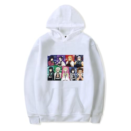 Unisex Kapuzenpullover for Demon Tanjirou Nezuko Slayer Pullover Cosplay Anime Hoodie Kostüm Langarm Sweatshirt für Herren Damen von Sageam