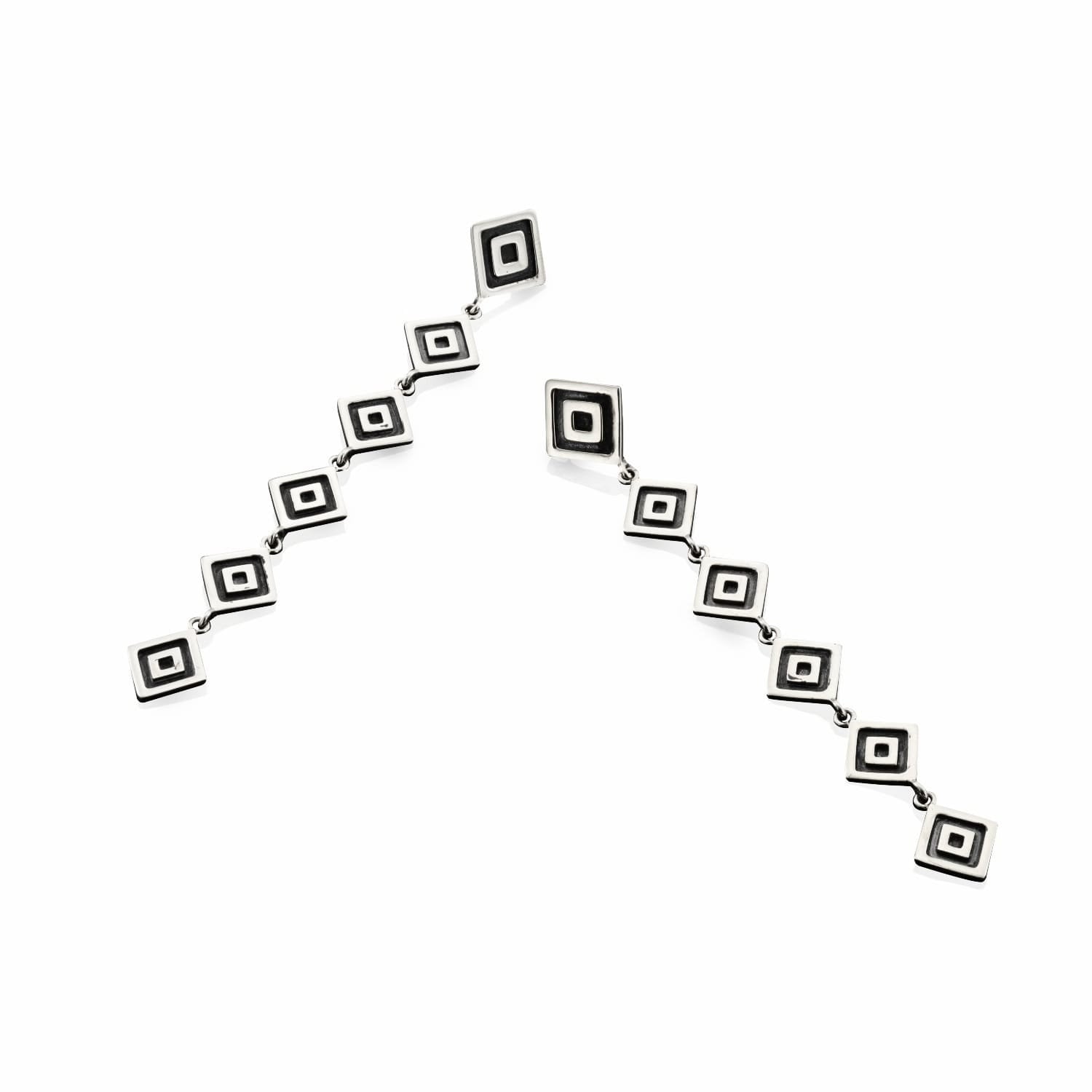 Silber Baumeln Ohrringe, Lange Boho Ohrringe Baumeln, Tropfen, Für Frauen, Schmuck von Sagia