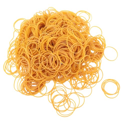 Sahgsa 1000 PCs Gummibänder Elastizbänder Haare Elastik Gummi -Gummiband -Accessoires für Digitale Perm Hair Tie Barber Shop, Gummi -Ring -Haarbänder Haarbindungen für Heiße Perm, von Sahgsa