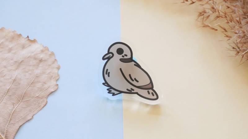 Acryl Tauben Pins | Süßer Vogel Pin Acryl Tauben Pins | Süßer Vogel Pin von SaiTheTinyMagpie