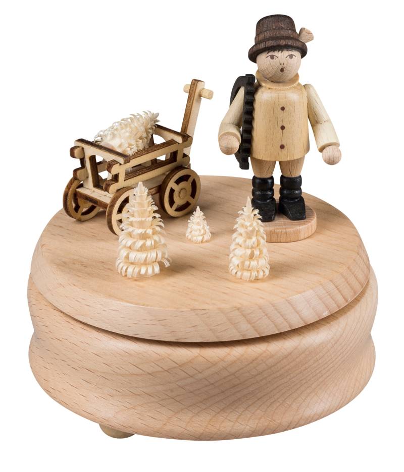 SAICO Original Spieluhr "Holzmacher" 12x11x11 cm von Saico Original