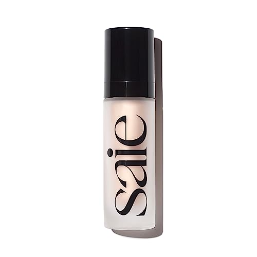Saie Glowy Super Gel Light Highlighter - Luminizer und Grundierung für strahlende Haut, angereichert mit Vitamin C + feuchtigkeitsspendendem Squalenöl, allein oder unter dem Make-up verwenden Saie Glowy Super Gel Light Highlighter - Luminizer und Grundierung für strahlende Haut, angereichert mit Vitamin C + feuchtigkeitsspendendem Squalenöl, allein oder unter dem Make-up verwenden von Saie