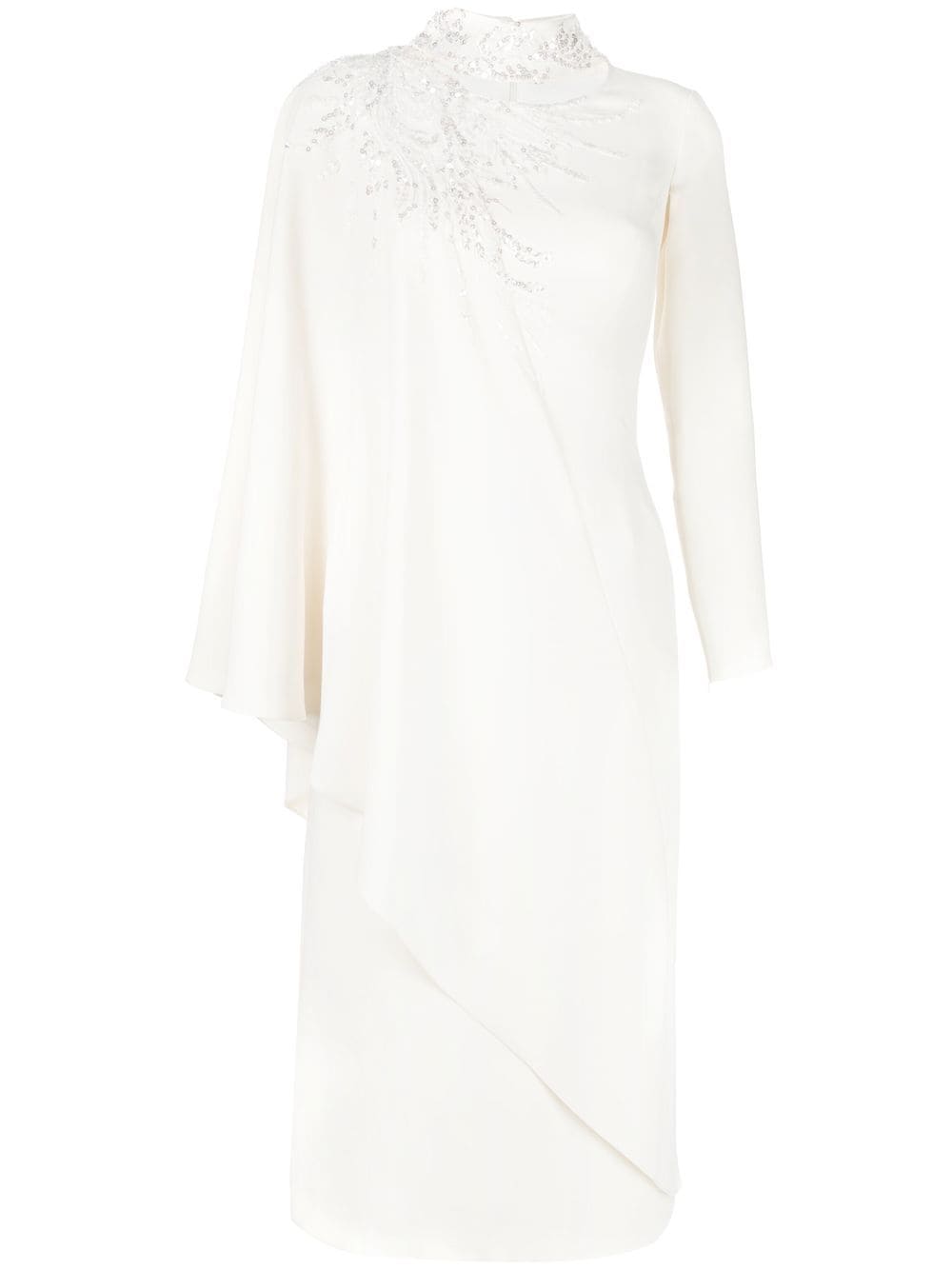 Saiid Kobeisy Kleid mit Pailletten - Weiß von Saiid Kobeisy