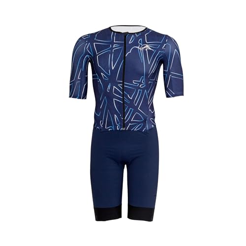 Sailfish® Trisuit Herren Aerosuit Perform | Triathlon Einteiler für Training & Wettkampf | Leicht & leistungsfähig mit Tripad | Atmungsaktiv & schnelltrocknend | Für Sprint bis Langdistanz von Sailfish
