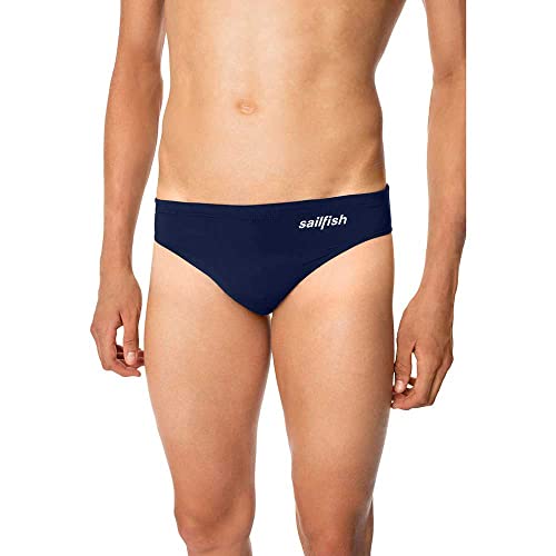 Sailfish® Badehose Herren Power Brief | Enge Wettkampf-Schwimmhose mit Muskelkompression & Beinfreiheit | Sport Badehose für Training & Triathlon | Hochwertige Herren Schwimmhose eng geschnitten von Sailfish