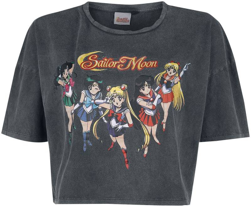 Sailor Moon - Anime T-Shirt - Group - XS bis 3XL - für Damen - Größe 3XL - schwarz  - EMP exklusives Merchandise! von Sailor Moon