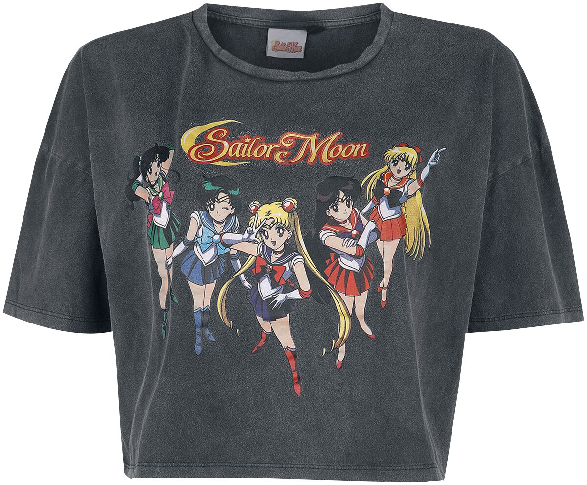 Sailor Moon - Anime T-Shirt - Group - XS bis 3XL - für Damen - Größe XXL - schwarz  - EMP exklusives Merchandise! von Sailor Moon