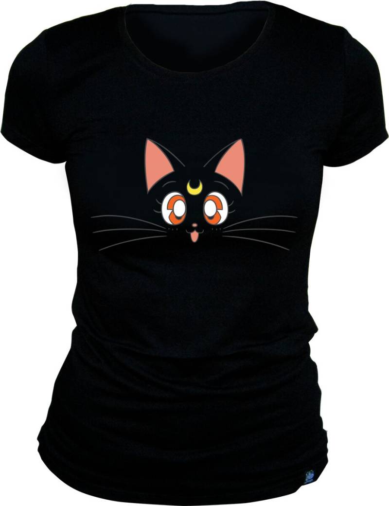 Sailor Moon Luna T-Shirt schwarz in L von Sailor Moon