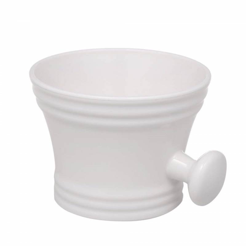 Shaving Soap Bowl with Knob (White) von Sailor's