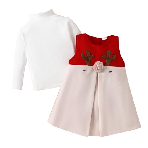Saingace Kinder Kleidung Kinder KostüM GrößE 86 Weihnachtskleid Baby 62 Kleid Maedchen 92 Festlich Maedchenkleid 92 Kinderkleider MäDchen Neugeborenen Kleidung MäDchen Maedchen Kleider Festlich 92 von Saingace