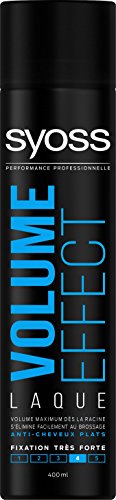 Syoss Volume Effect Styling-Lack, maximales Volumen von der Wurzel, gegen flaches Haar, sehr starker Halt, Spray, 400 ml, 1 Stück (1 Stück) von Saint Algue
