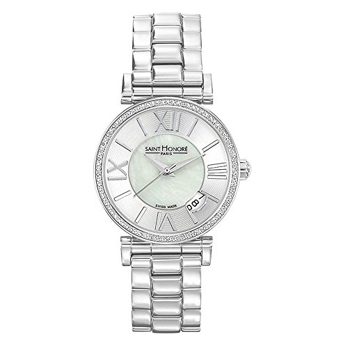 Saint Honoré Damen Analog Quarz Uhr mit Edelstahl Armband 7521121YRN von Saint Honoré