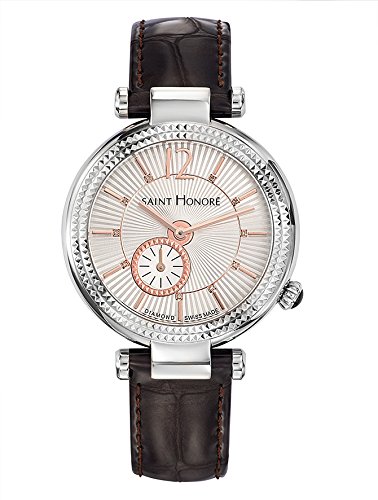 Saint Honoré Damen Analog Quarz Uhr mit Leder Armband 7620211AFDR von Saint Honoré