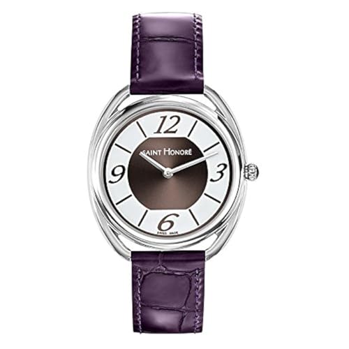Saint Honoré Damen Analog Quarz Uhr mit Leder Armband 7210221AGB Saint Honoré Damen Analog Quarz Uhr mit Leder Armband 7210221AGB von Saint Honoré