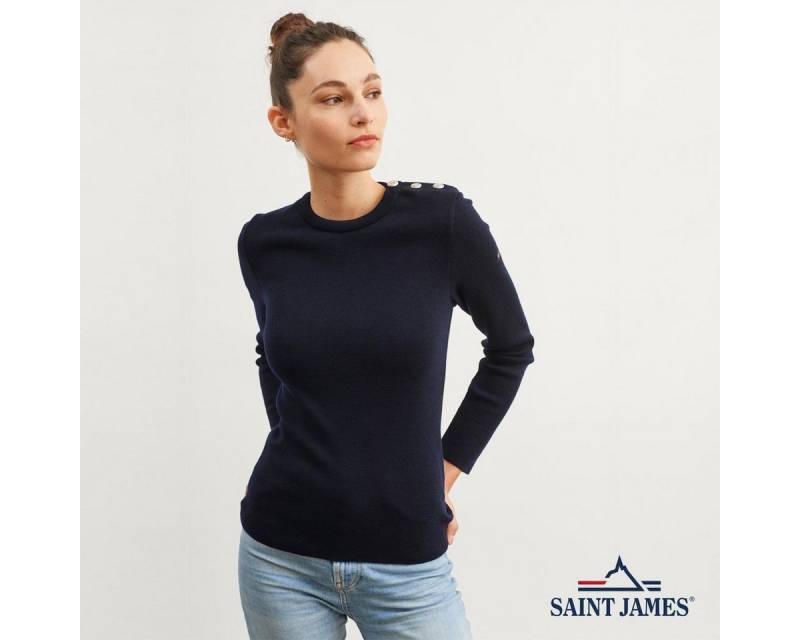 Saint James Wollpullover 8738 Damen Pullover Maree II U aus reiner Schurwolle von Saint James