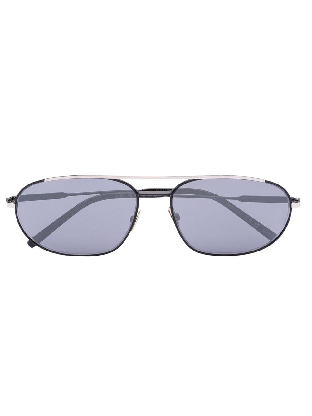 Saint Laurent Eyewear Edgy SL 561 Pilotenbrille - Schwarz von Saint Laurent Eyewear