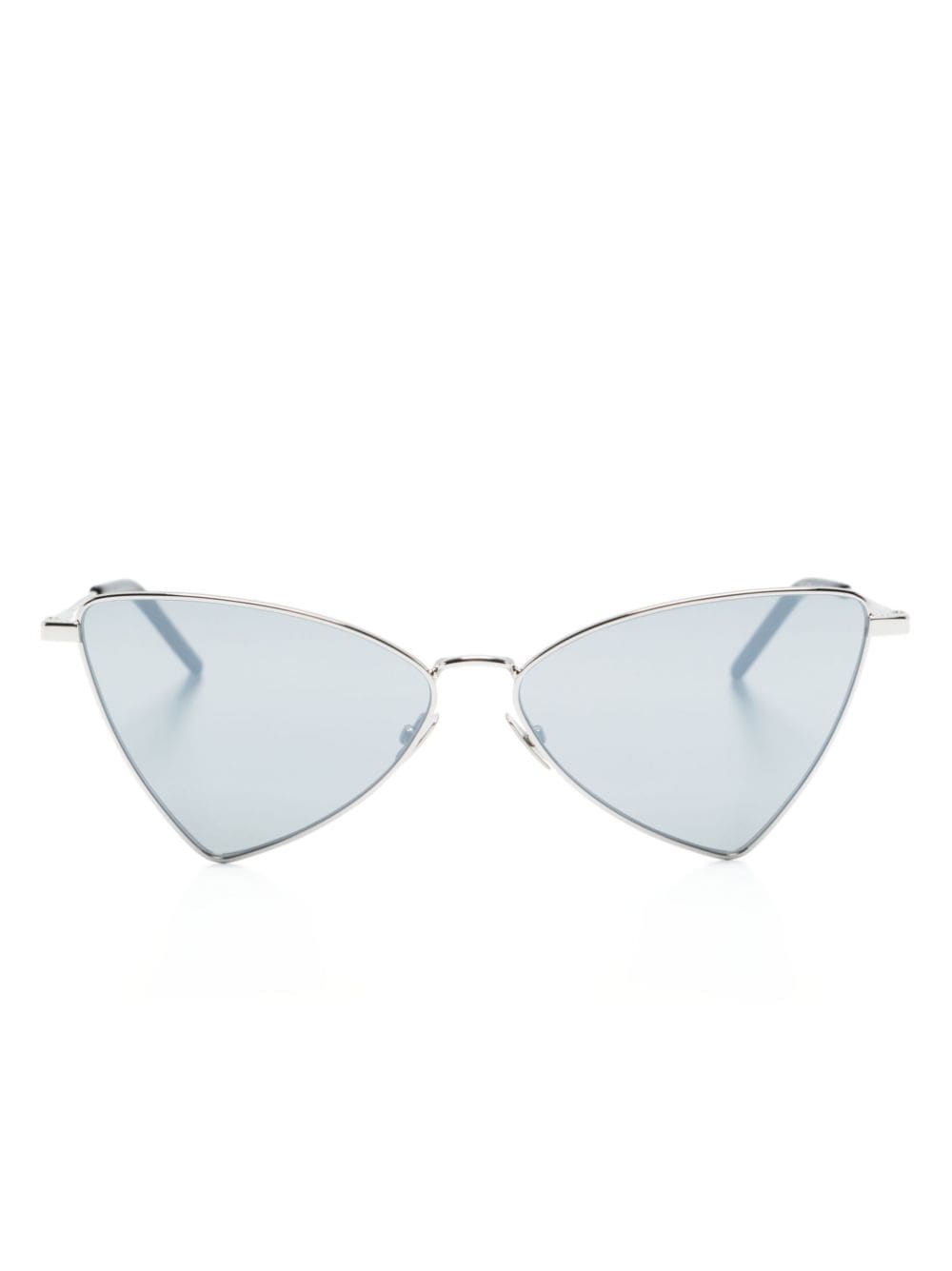 Saint Laurent Eyewear Jerry Sonnenbrille mit Logo-Prägung - Schwarz von Saint Laurent Eyewear