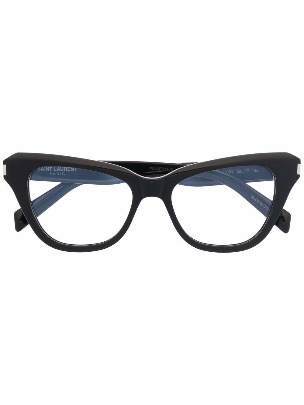 Saint Laurent Eyewear Klassische Cat-Eye-Brille - Schwarz von Saint Laurent Eyewear