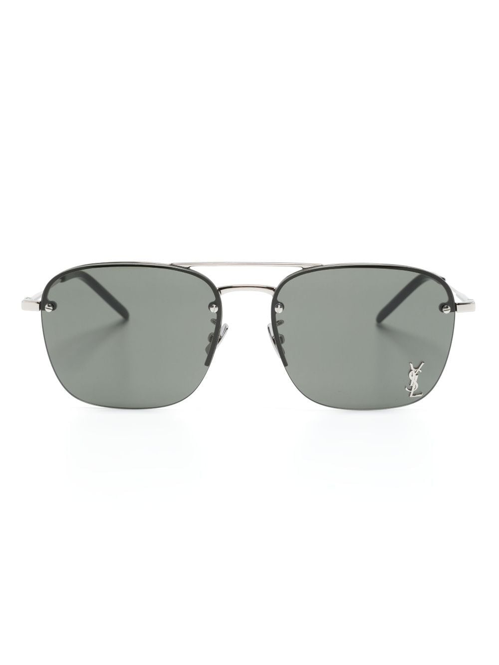 Saint Laurent Eyewear SL 312 M Sonnenbrille - Silber von Saint Laurent Eyewear