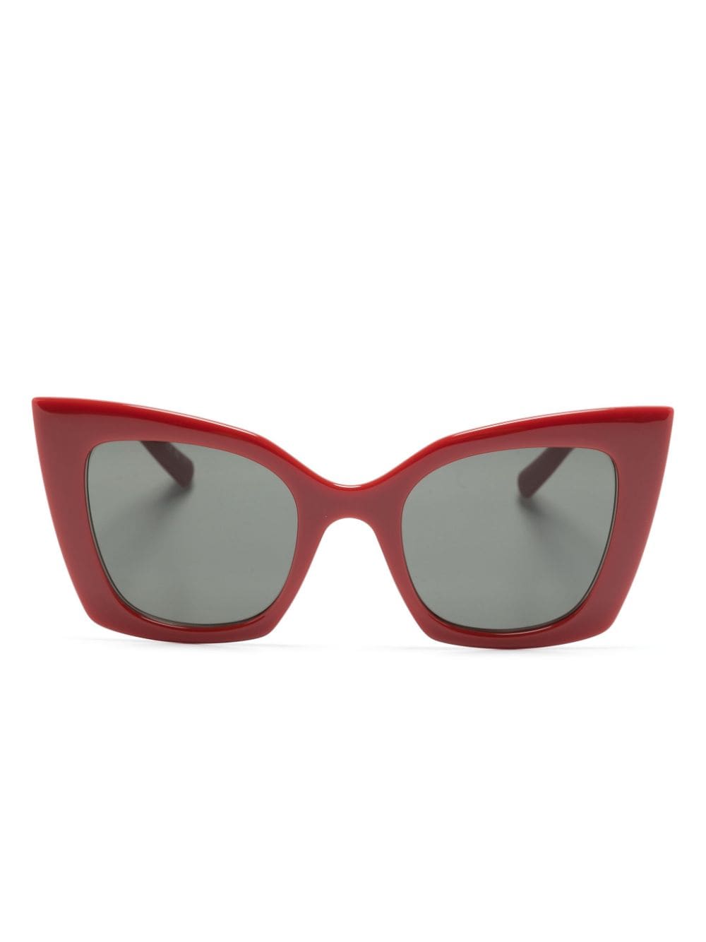 Saint Laurent Eyewear SL 552 Sonnenbrille mit Oversized-Gestell - Rot von Saint Laurent Eyewear