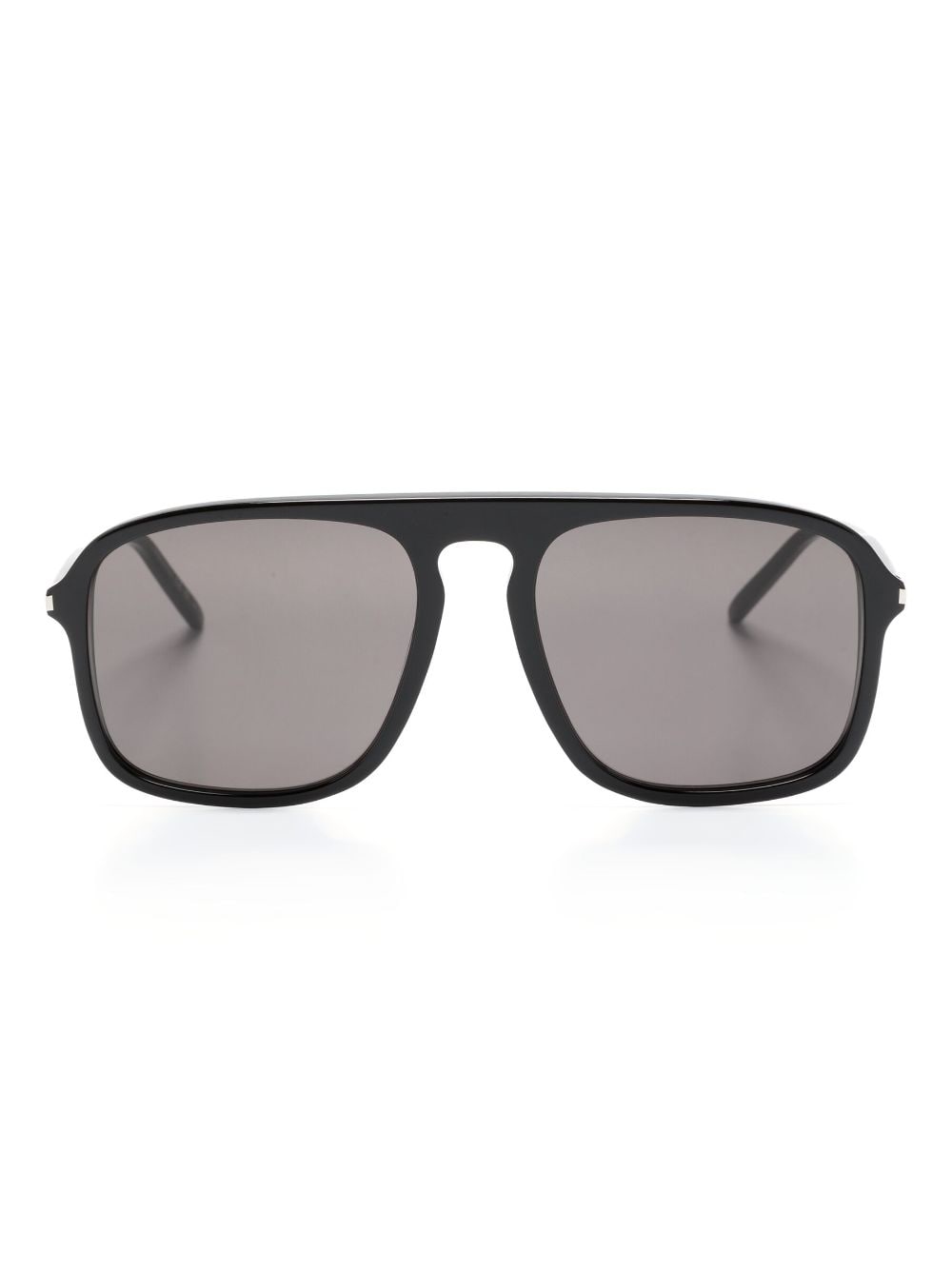 Saint Laurent Eyewear SL 590 Pilotenbrille - Schwarz von Saint Laurent Eyewear