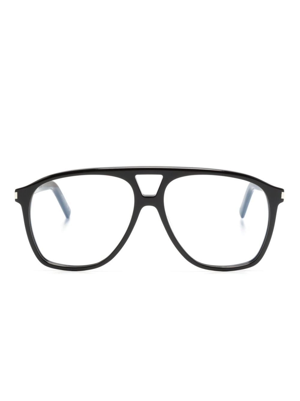 Saint Laurent Eyewear SL 596 Dune Opt Pilotenbrille - Schwarz von Saint Laurent Eyewear