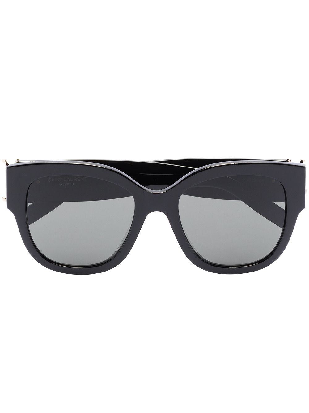 Saint Laurent Eyewear SL M95 Oversized-Sonnenbrille - Schwarz von Saint Laurent Eyewear