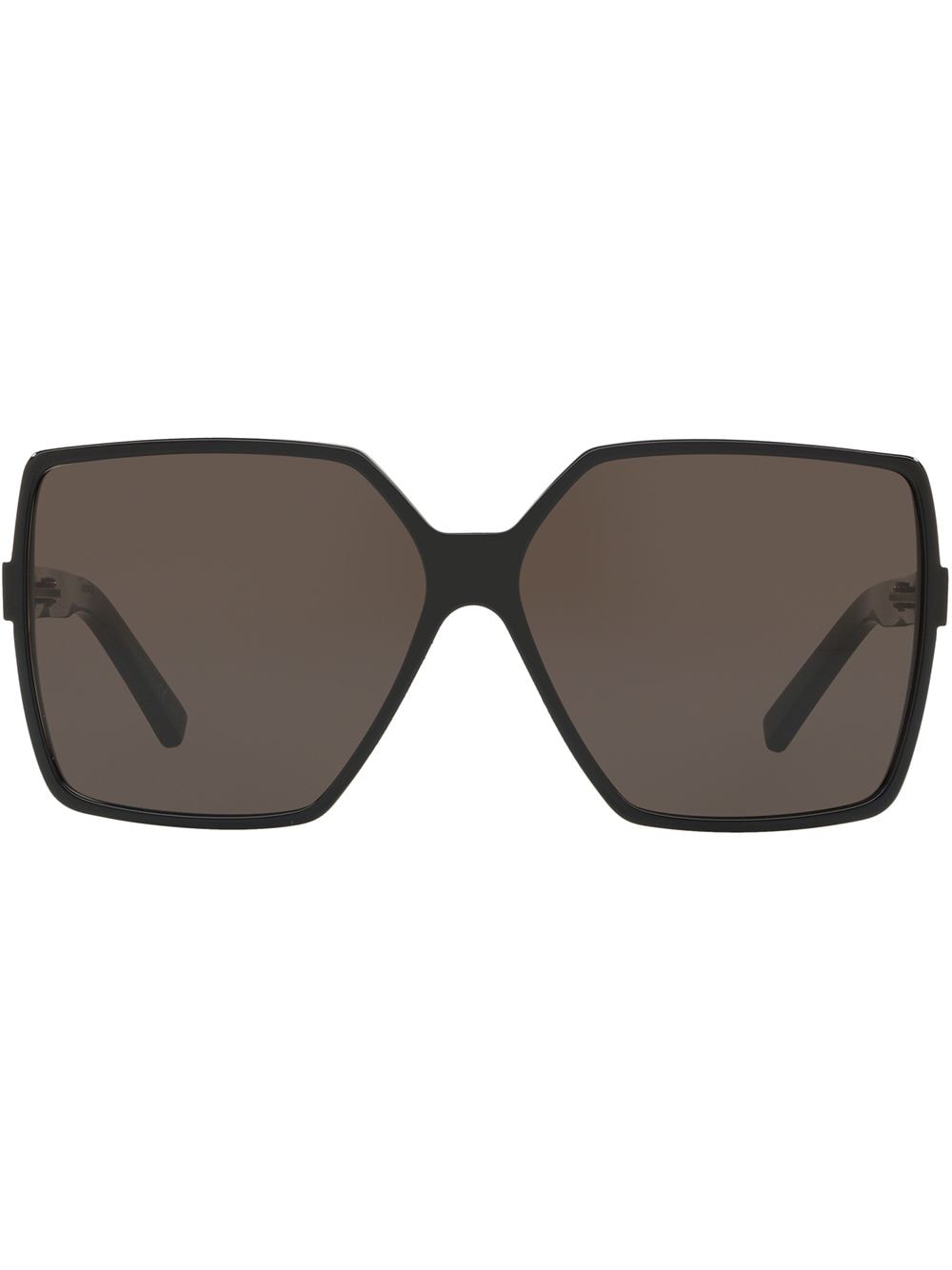 Saint Laurent Eyewear Sonnenbrille mit eckigem Gestell - Schwarz von Saint Laurent Eyewear