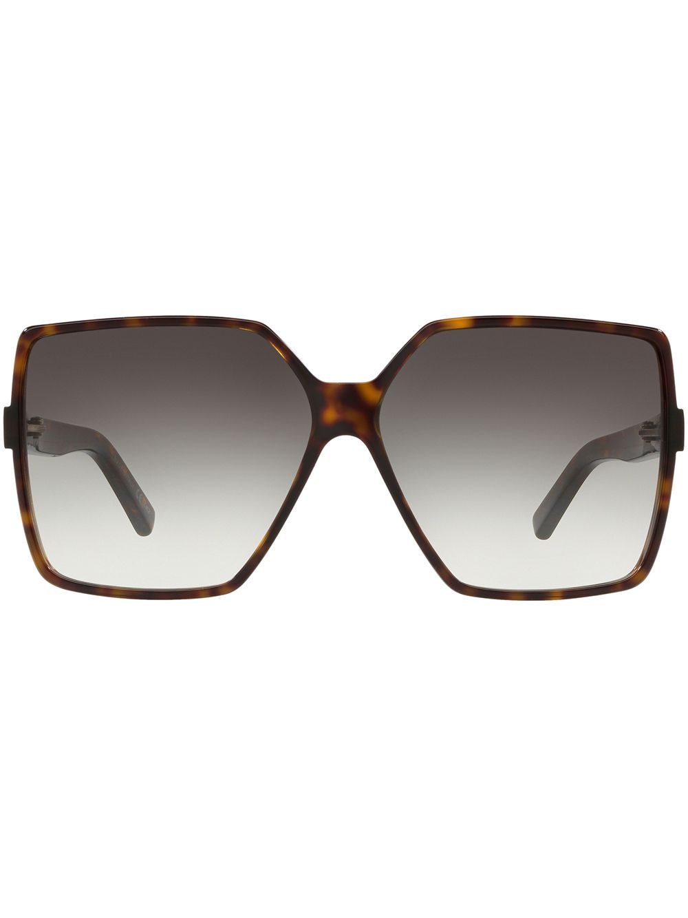 Saint Laurent Eyewear Sonnenbrille mit eckigem Gestell - Grün von Saint Laurent Eyewear