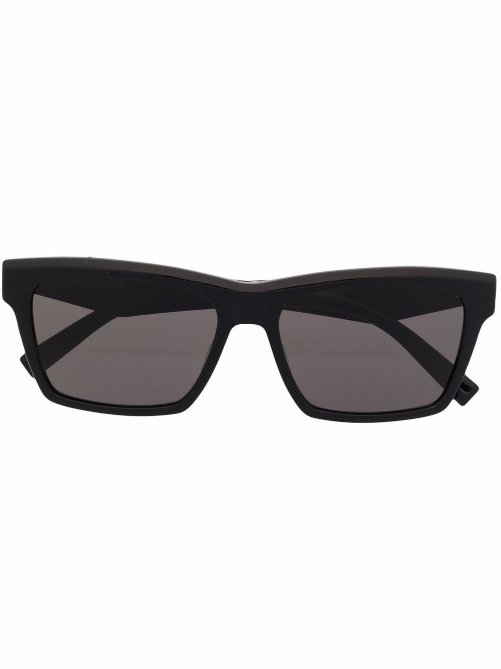 Saint Laurent Eyewear Sonnenbrille mit eckigem Gestell - Schwarz von Saint Laurent Eyewear