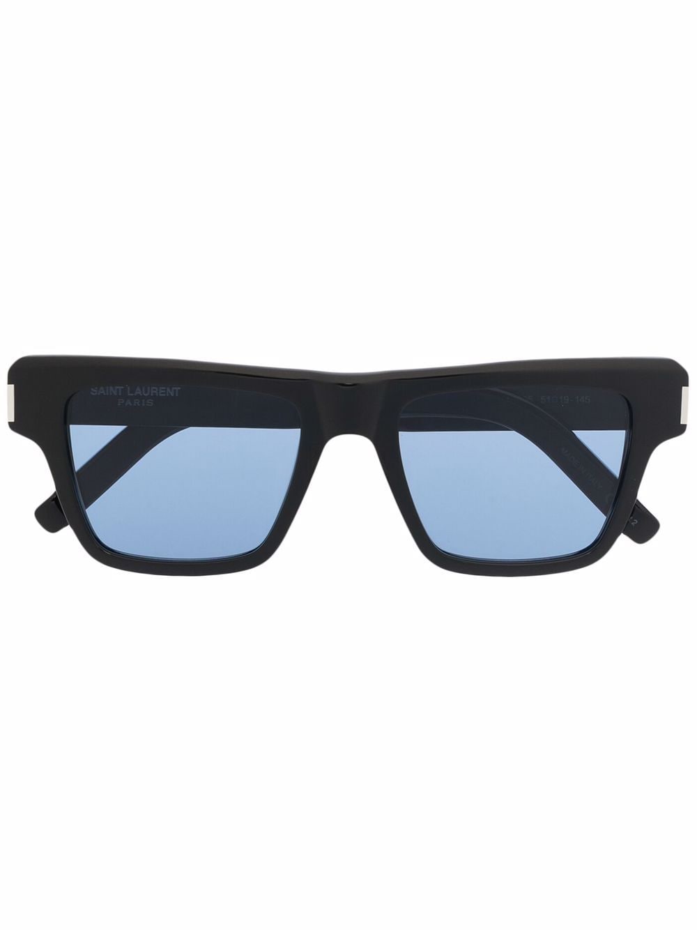 Saint Laurent Eyewear Sonnenbrille mit eckigem Gestell - Schwarz von Saint Laurent Eyewear