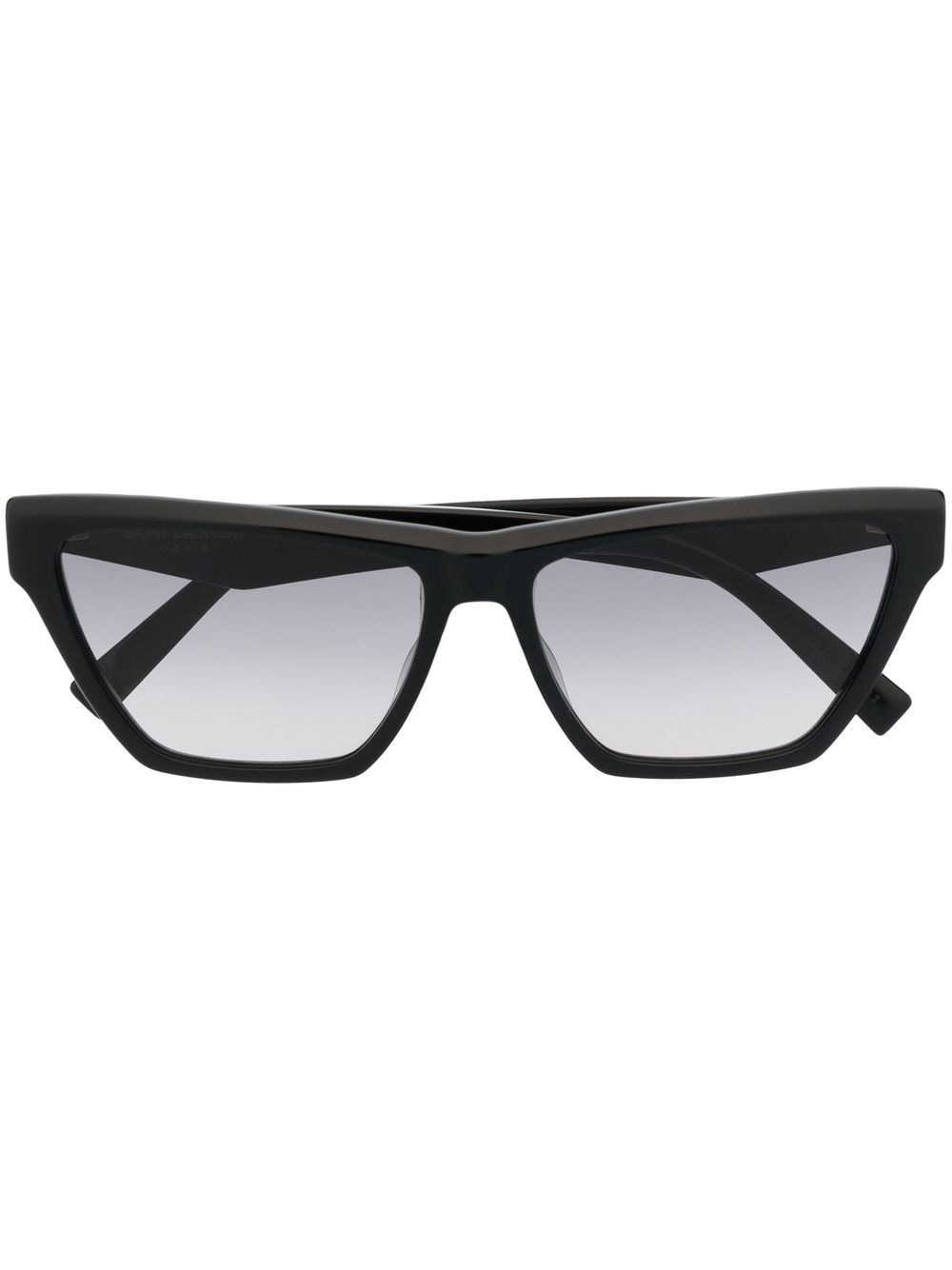 Saint Laurent Eyewear Sonnenbrille mit eckigem Gestell - Schwarz von Saint Laurent Eyewear