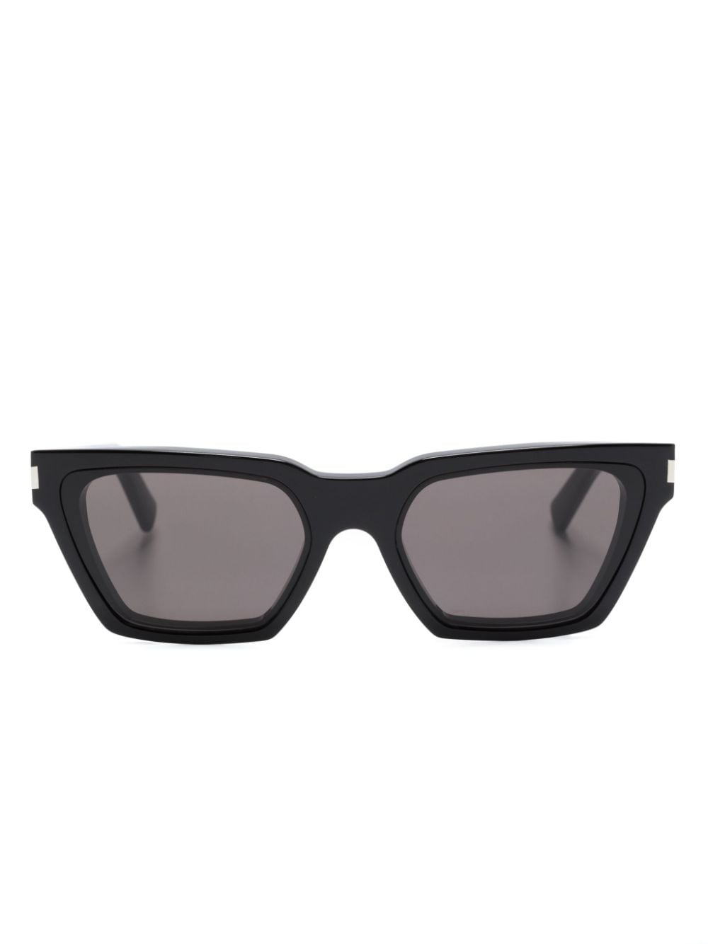 Saint Laurent Eyewear Cat-Eye-Sonnenbrille mit Logo - Schwarz von Saint Laurent Eyewear