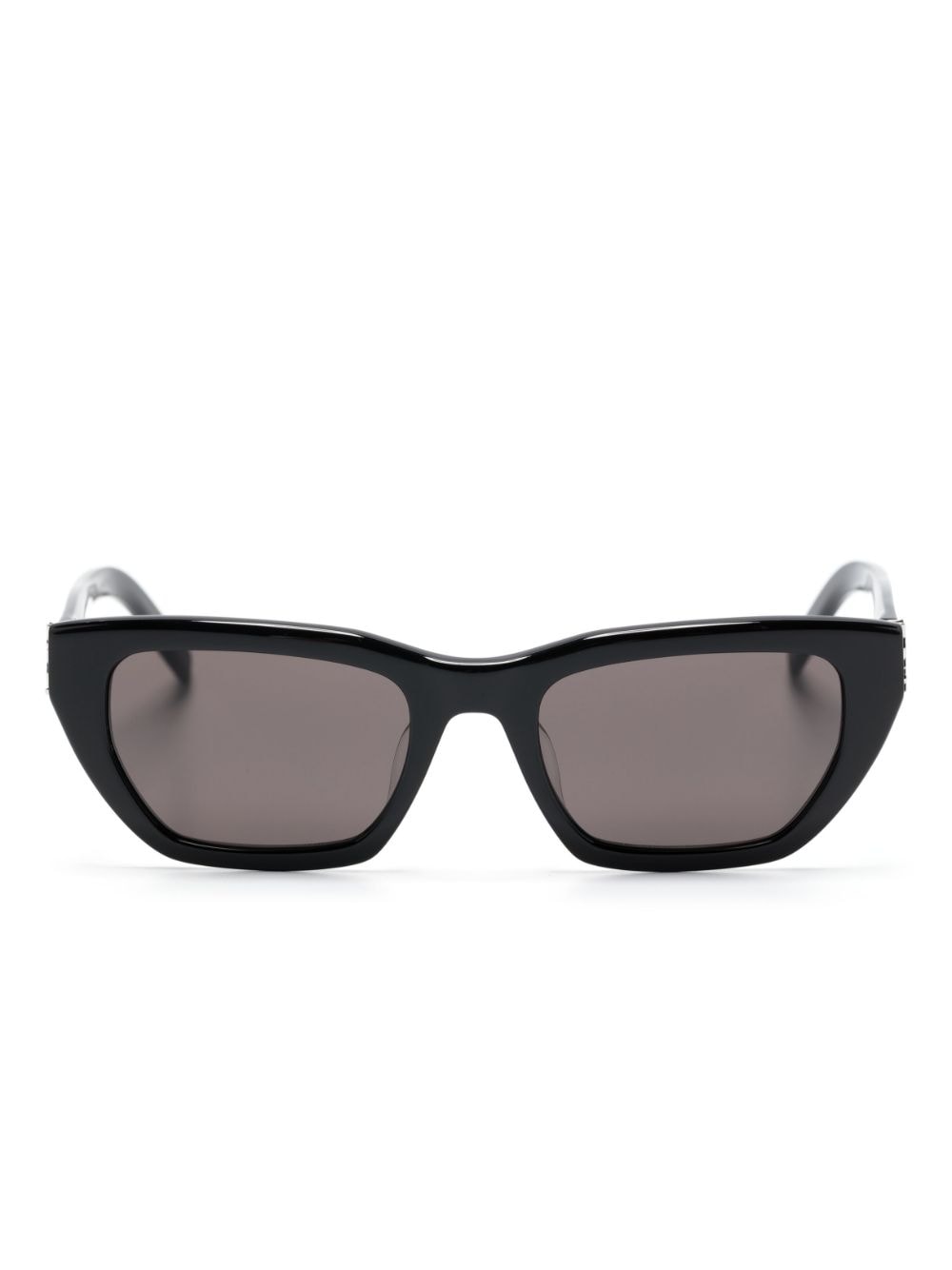 Saint Laurent Eyewear Cat-Eye-Sonnenbrille mit Logo - Schwarz von Saint Laurent Eyewear