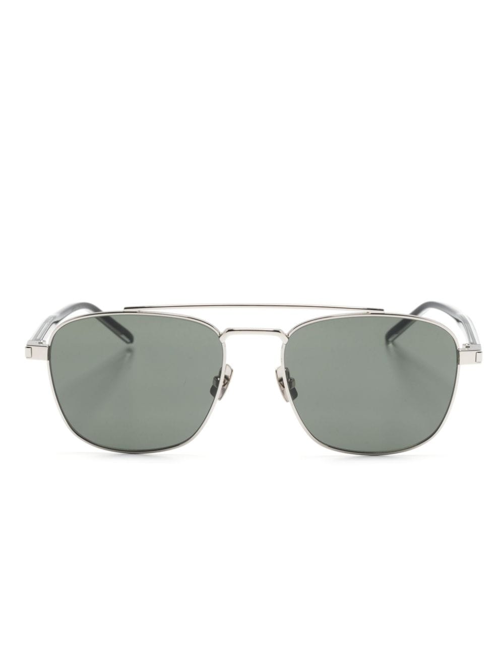 Saint Laurent Eyewear Sonnenbrille mit Metallgestell - Gold von Saint Laurent Eyewear