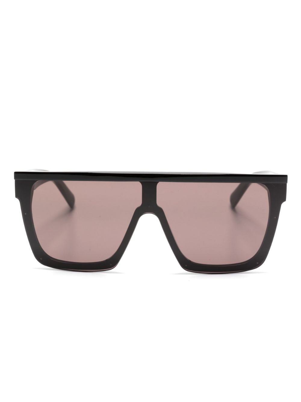 Saint Laurent Eyewear Sonnenbrille mit eckigem Gestell - Schwarz von Saint Laurent Eyewear