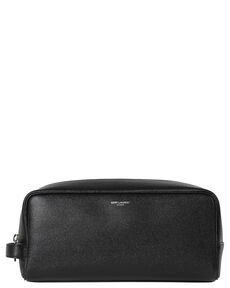 Herren Kulturbeutel PARIS GROOMING CASE aus Kalbsleder von Saint Laurent