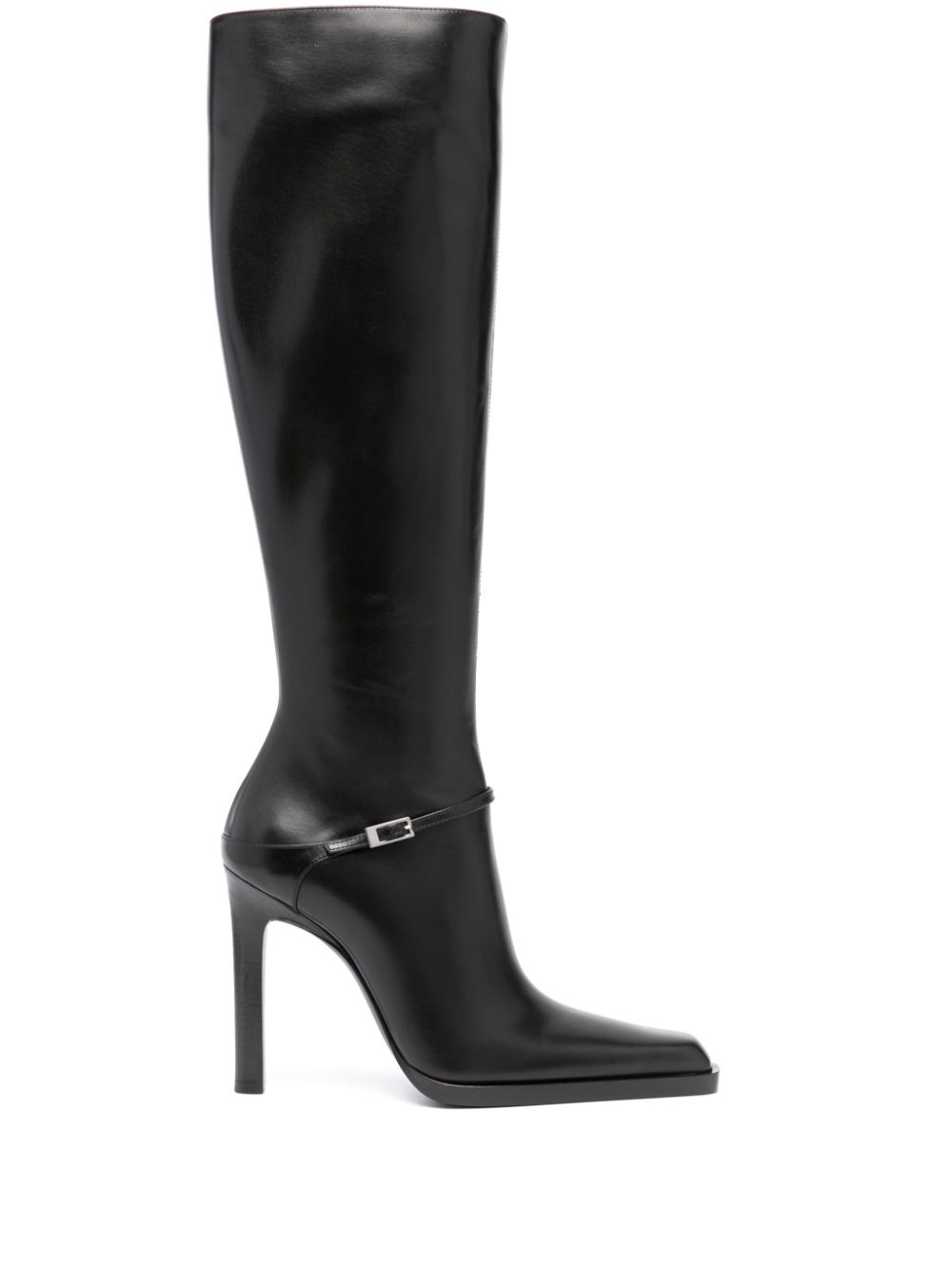 Saint Laurent Stiefel aus Leder 110mm - Schwarz von Saint Laurent