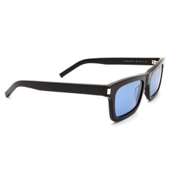 Saint Laurent Betty Sl 461 Schwarze Acetat-sonnenbrille von Saint Laurent