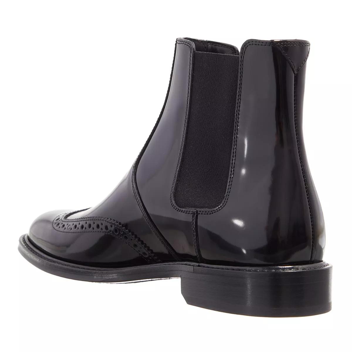 Saint Laurent Boots & Stiefeletten - Patent Leather Ankle Boots - Gr. 37,5 (EU) - in Schwarz - für Damen von Saint Laurent