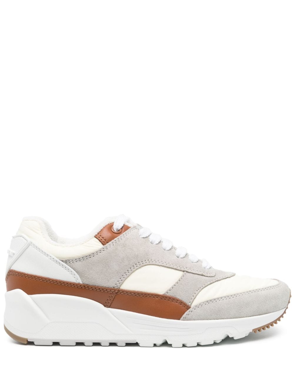 Saint Laurent Bump Sneakers in Colour-Block-Optik - Weiß von Saint Laurent